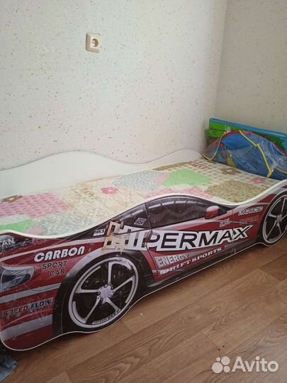 Кровать машина без матраса