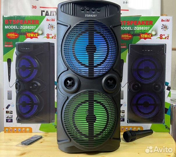 Колонка BT speaker ZQS 8207 (новая)