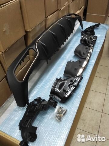 Диффузор и насадки 6.3 AMG Mercedes E-klasse W 213