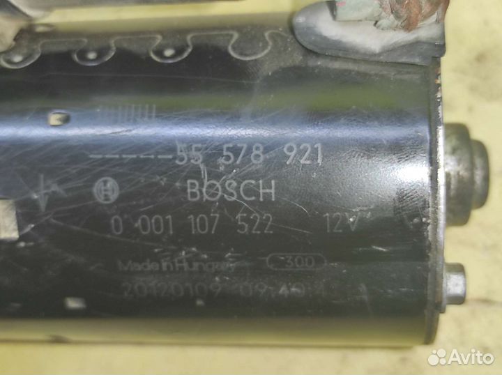 Стартер Opel Astra J 1.4