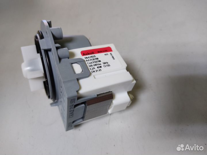 Насос askoll 40W 3 винт клеммы назад медь