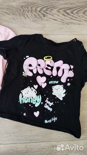 Футболки для девочки 92