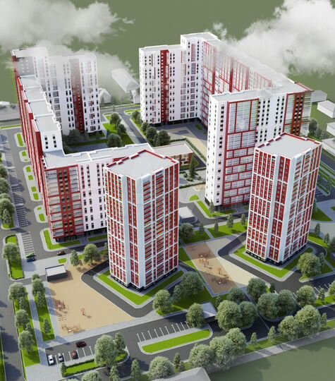 4-к. квартира, 65 м², 10/25 эт.