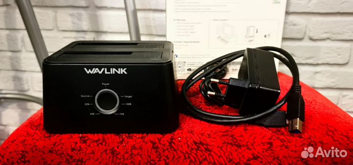 Док-станция для жестких дисков Wavlink ST334U SATA