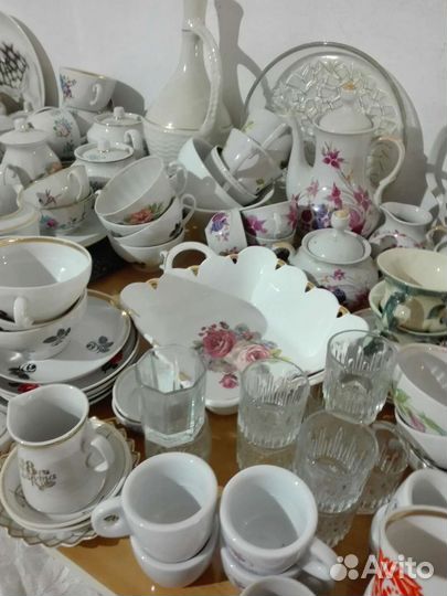 Хрусталь, фарфор, керамика СССР