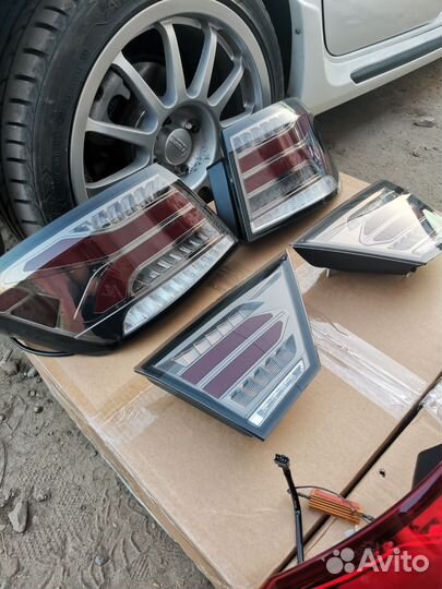 Задние фонари Лада Веста в стиле Mercedes E-class