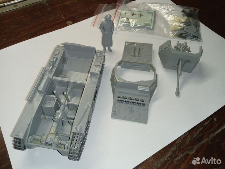 Сборная модель Panzerjager I 1/35 2006 г. Звезда