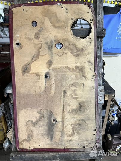 Дверные карты ваз 2106 (малиновые)