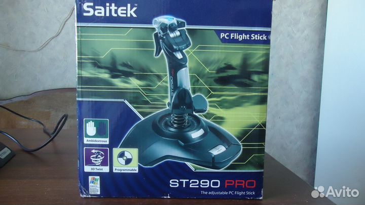 Джойстик для авиасимуляторов saitek 290 PRO