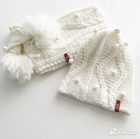 Комплект шапка и шарф/ Италия