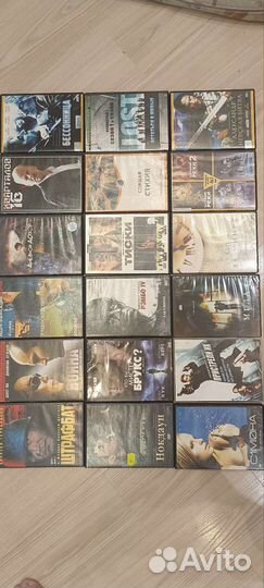 Диски DVD с фильмами
