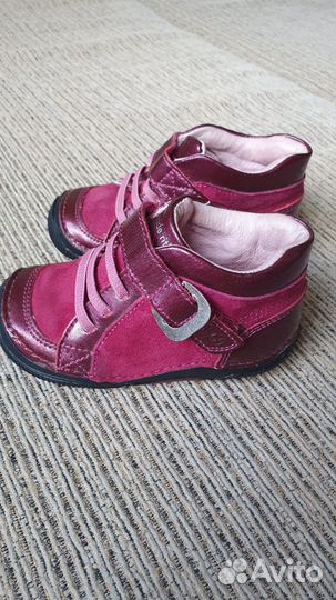 Ботинки осень весна для девочки 21 размер