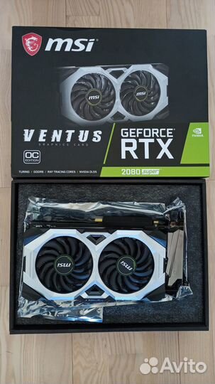 Видеокарта RTX 2080 Super 8gb
