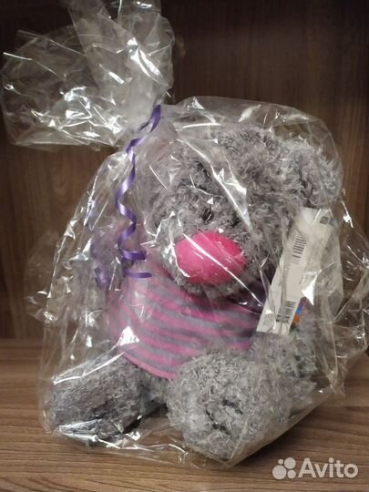 Мишка Тедди игрушка подарок в упаковке