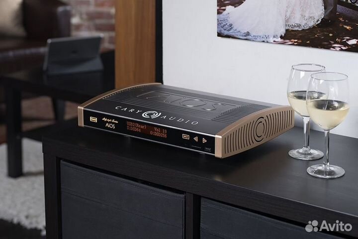 Стереоусилитель Cary Audio AiOS gray