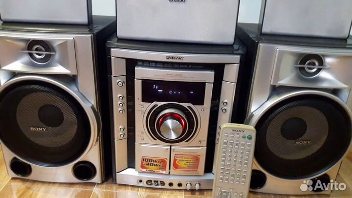 Музыкальный центр sony mhc-gnz8d