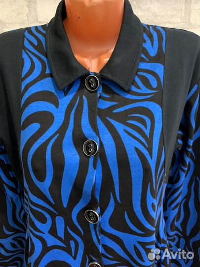 Платье халат новое 54 56 Турция Cocoon