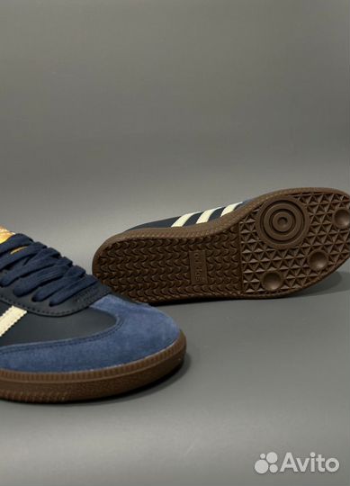 Кроссовки Adidas Originals Samba Og Blue Люкс