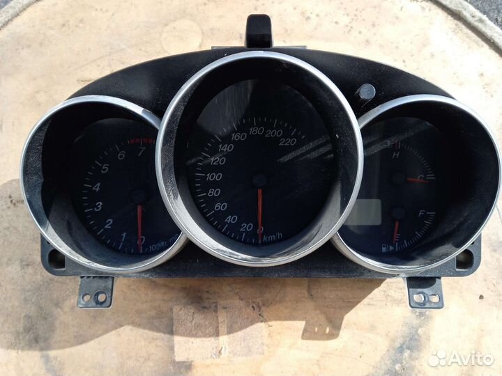 Приборная панель mazda 3 bk