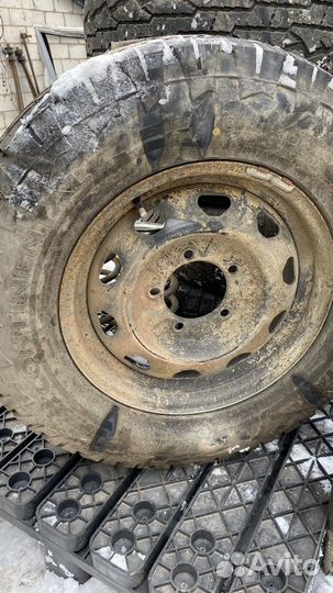 Резина continental cross kontakt 235/70/16 с УАЗ