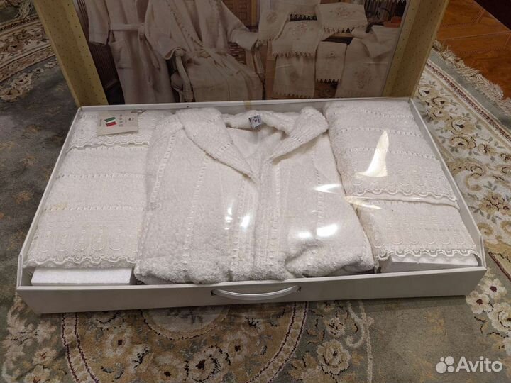 Халат махровый банный женский. cristal Размер XL