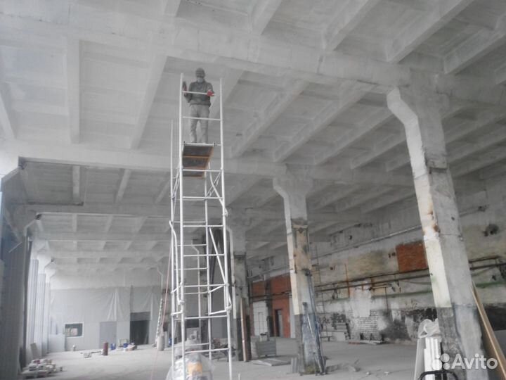 Ремонт цехов, ангаров. Монтаж оборудования