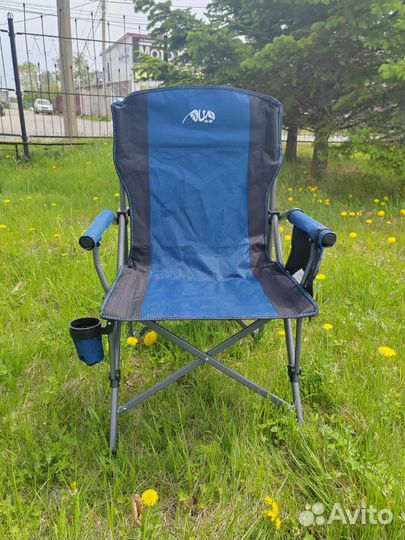 Кресло карповое складное с подстаканником