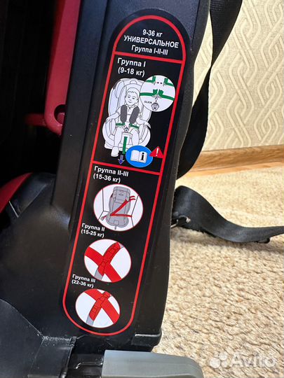 Автокресло Rant 9мес-12лет