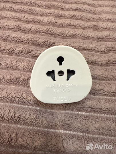 Переходник английская вилка