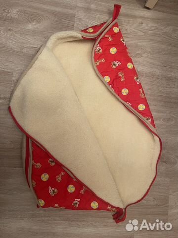 Плед конверт зимний в коляску