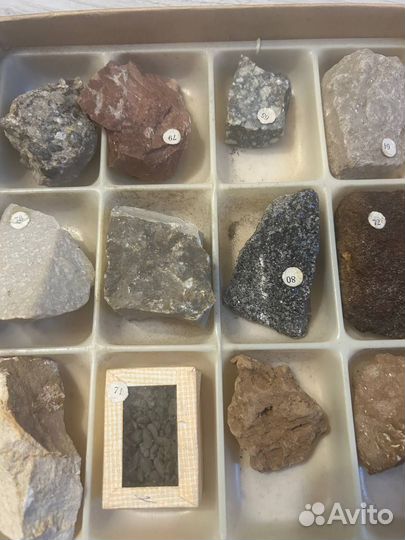 Коллекция горных пород и минералов СССР