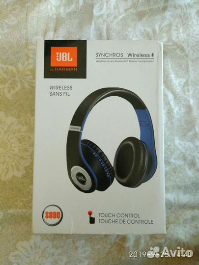 Беспроводные наушники jbl