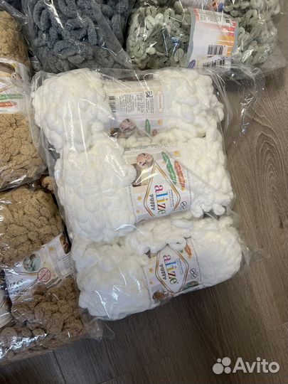 Пряжа alize puffy