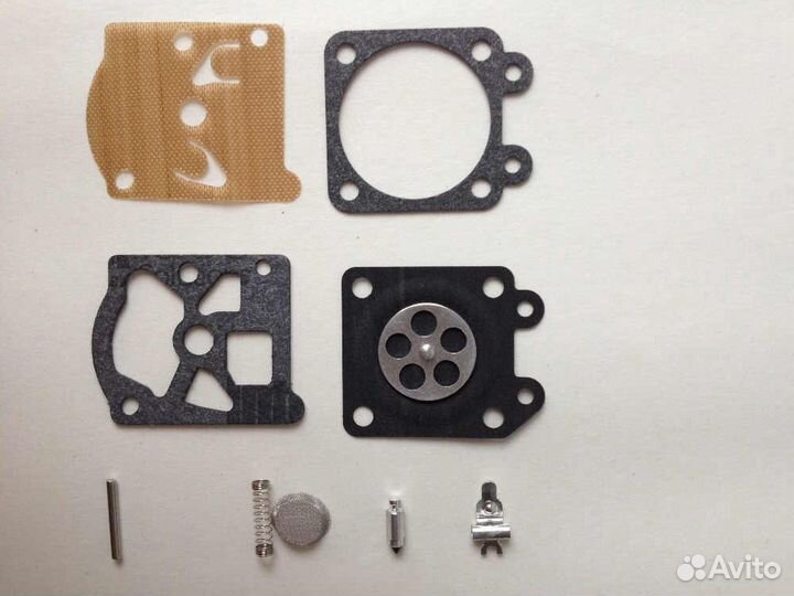 Ремкомплект для карбюратора бензопилы и триммера