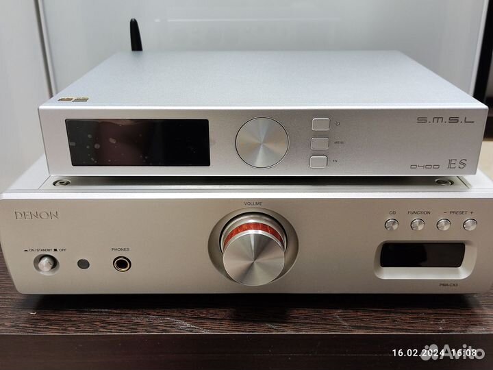 Комплект smsl d400es + denon pma CX-3