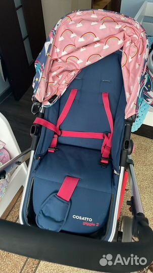 Коляска для девочки cosatto