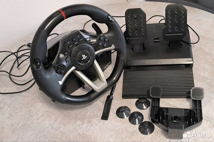 Игровой руль с педалями для ps3 ps4