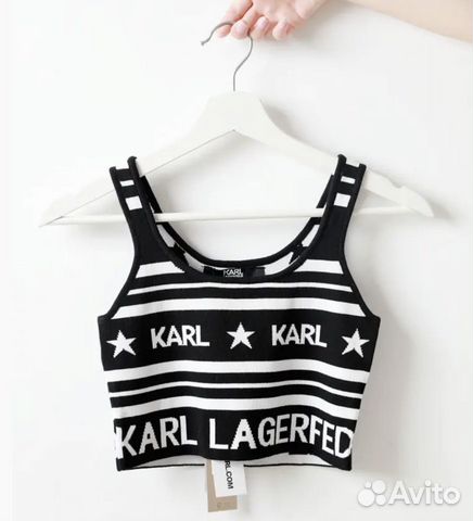 Karl lagerfeld топ женский XS,S,M оригинал