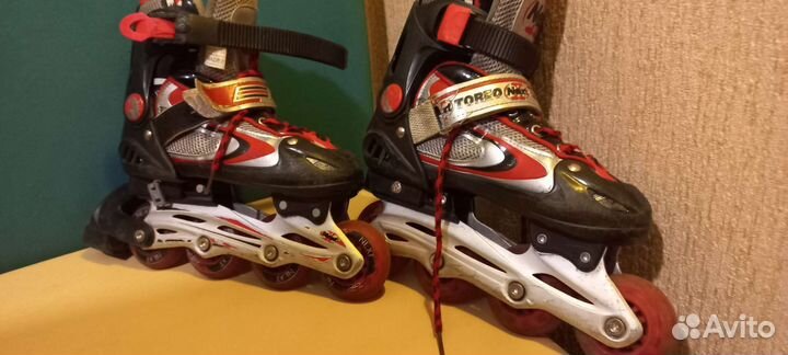 Роликовые коньки детские раздвижные