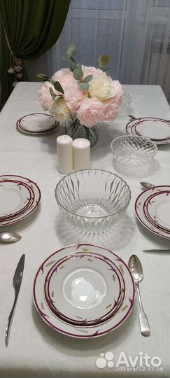 Тарелки столовые СССР, Колосья Пролетарий мста