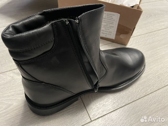Полуботинки мужские зимние натур овчина, нат кожа купить в Москве ...
