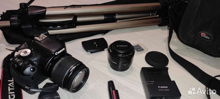 Фотоаппарат canon eos 550d и аксессуары
