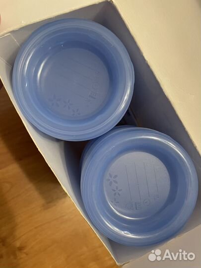 Молокоотсос avent ручной + контейнеры для хранения