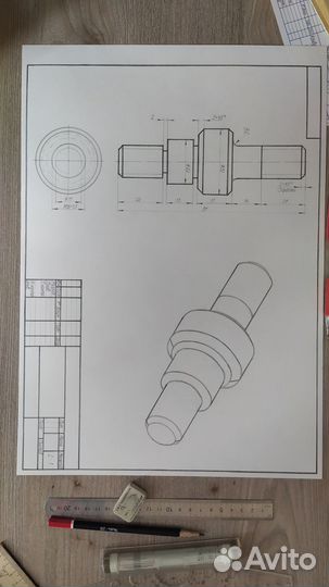 Чертежи вручную, Autocad, Archicad, Компас