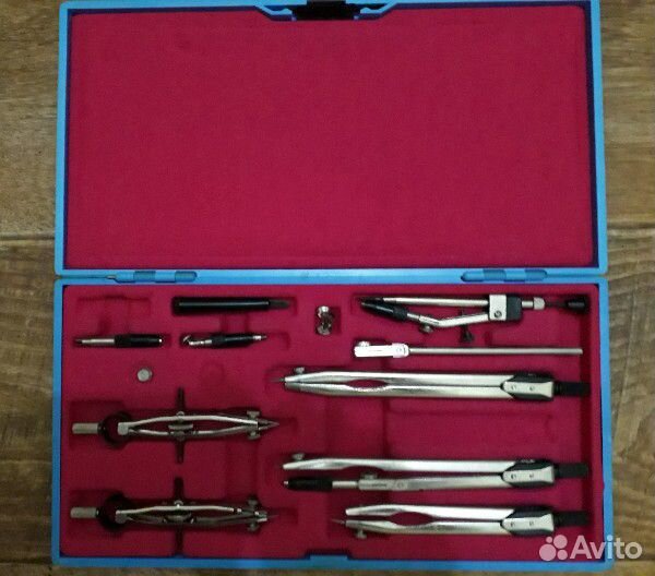 Набор чертежный нч-14-1-06 ссср.(Готовальня)