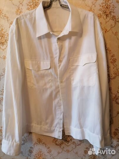 Рубашка вмф кремовая и белая СССР