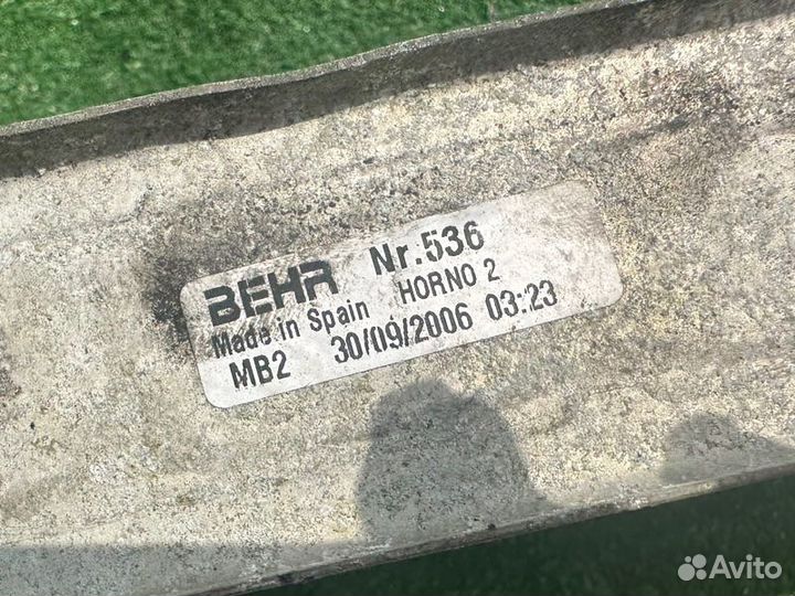 Интеркулер Renault Scenic 2005