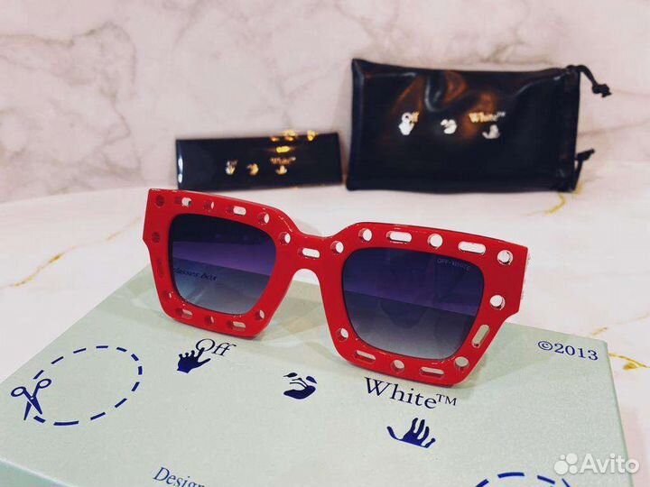 Солнцезащитные очки новые off white