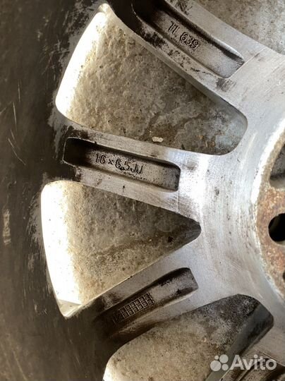 Диски литые r16 5x112 VW/skoda