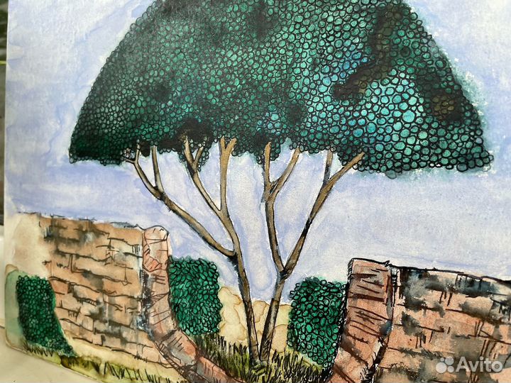 Картина - Albero - «Дерево»